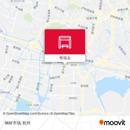 钢材市场地图