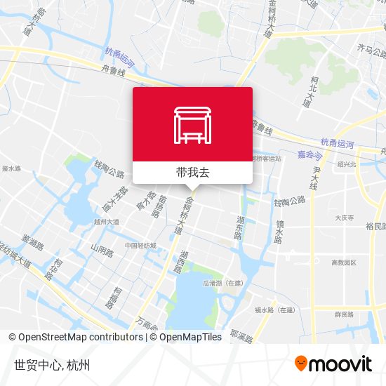 世贸中心地图