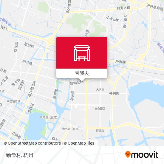 勤俭村地图