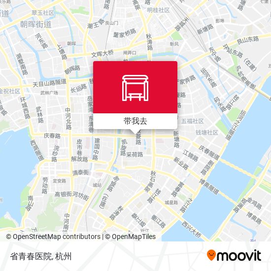 省青春医院地图