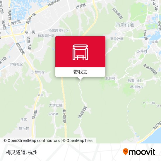 梅灵隧道地图