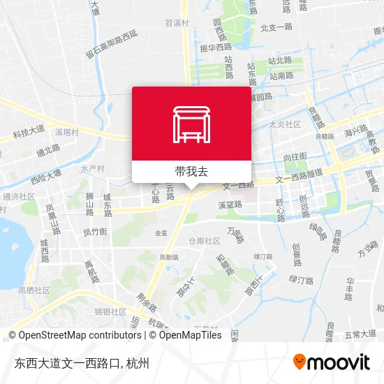 东西大道文一西路口地图