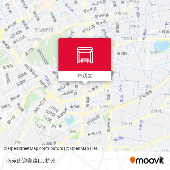 南苑街迎宾路口地图
