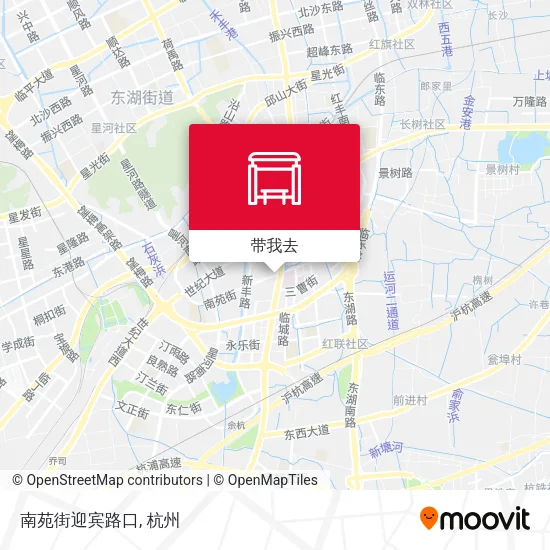 南苑街迎宾路口地图