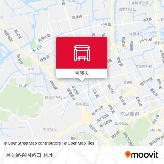 昌达路兴国路口地图
