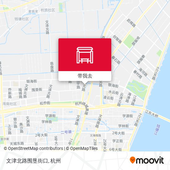 文津北路围垦街口地图