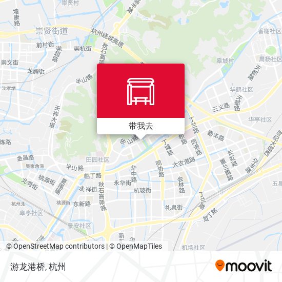 游龙港桥地图
