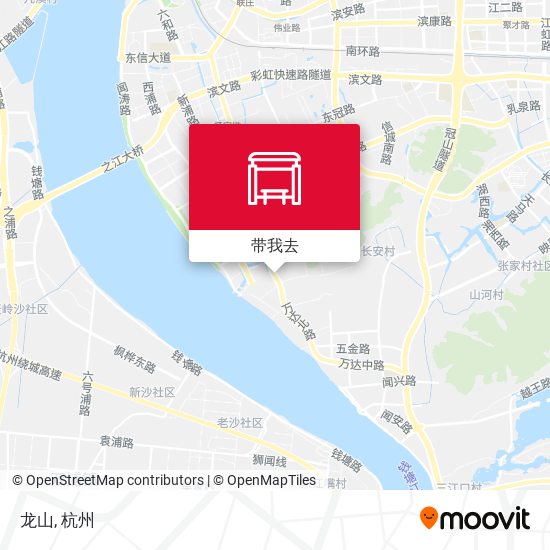 龙山地图