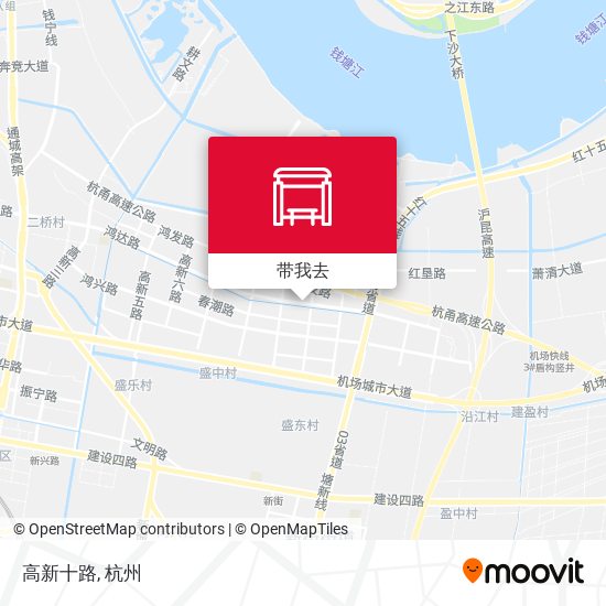 高新十路地图