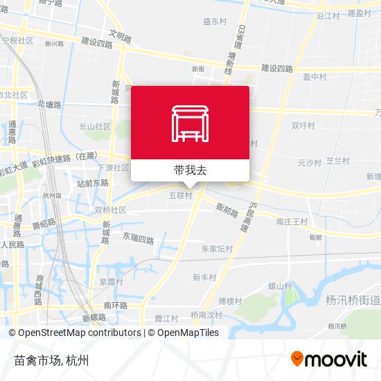 苗禽市场地图