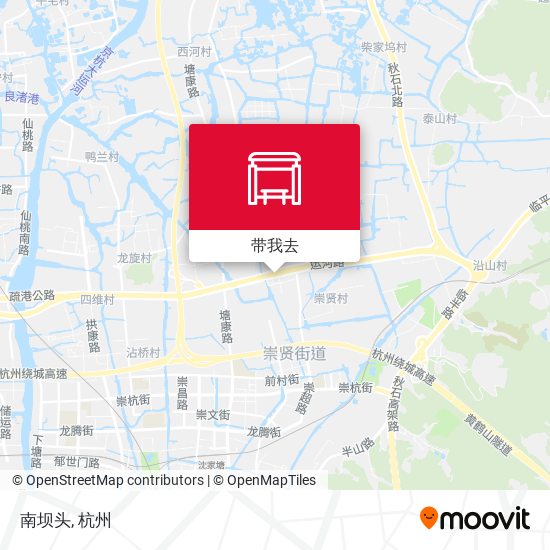 南坝头地图