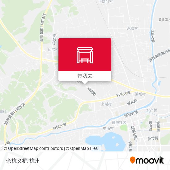 余杭义桥地图