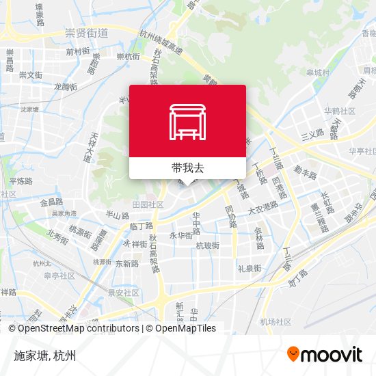 施家塘地图