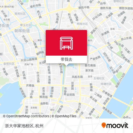 浙大华家池校区地图
