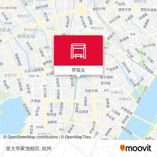 浙大华家池校区地图