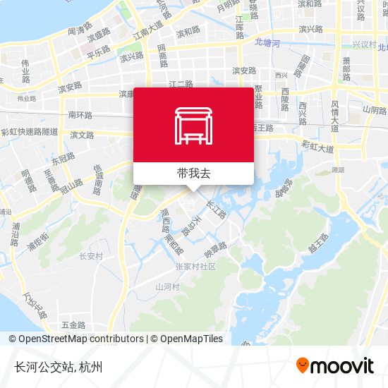 长河公交站地图