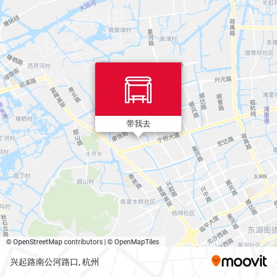 兴起路南公河路口地图