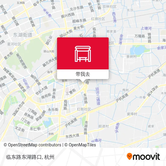 临东路东湖路口地图
