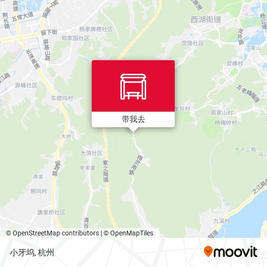 小牙坞地图