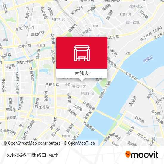 凤起东路三新路口地图