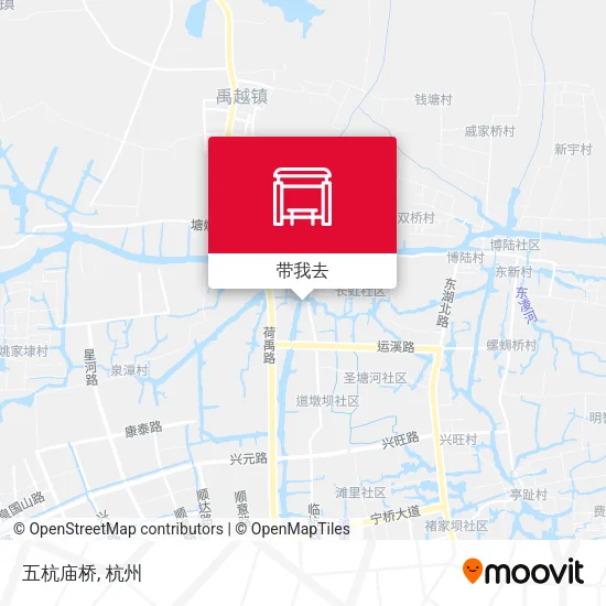 五杭庙桥地图