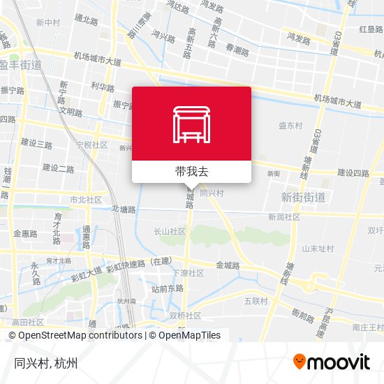 同兴村地图