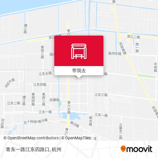青东一路江东四路口地图