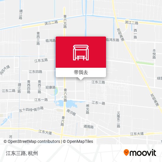 江东三路地图