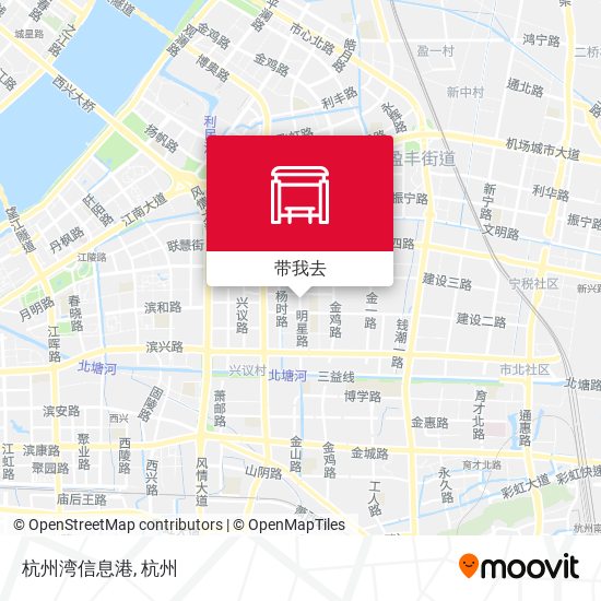 杭州湾信息港地图