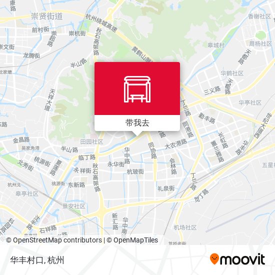华丰村口地图