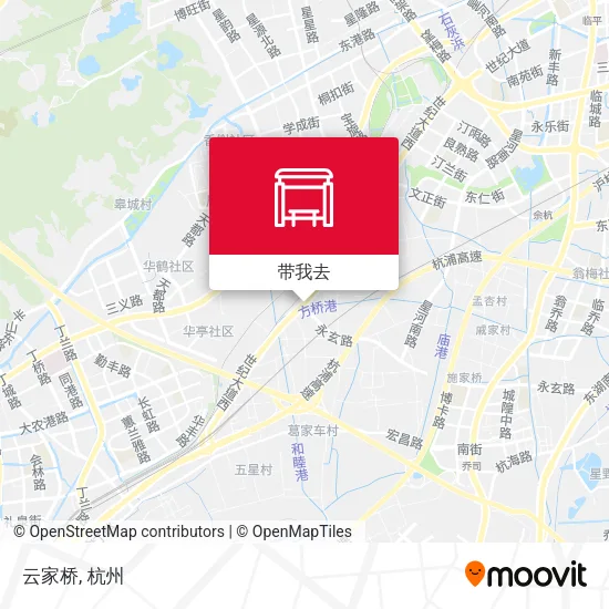 云家桥地图