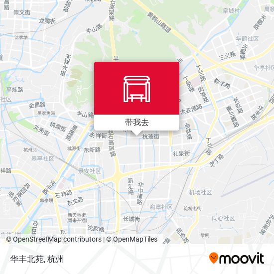 华丰北苑地图