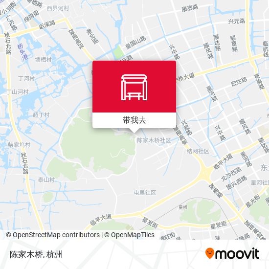 陈家木桥地图
