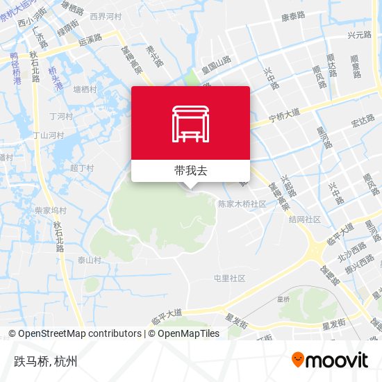跌马桥地图