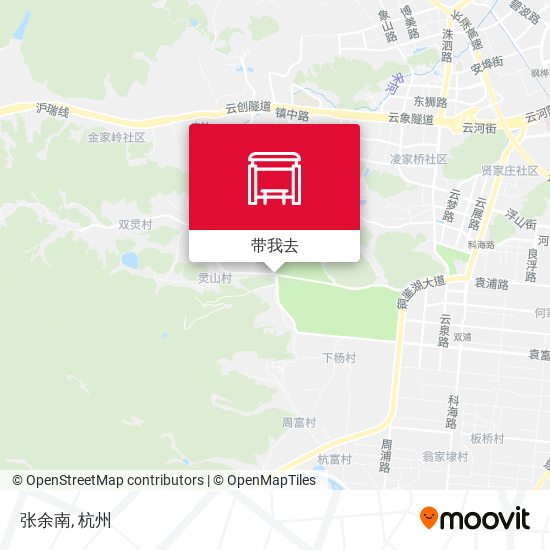 张余南地图