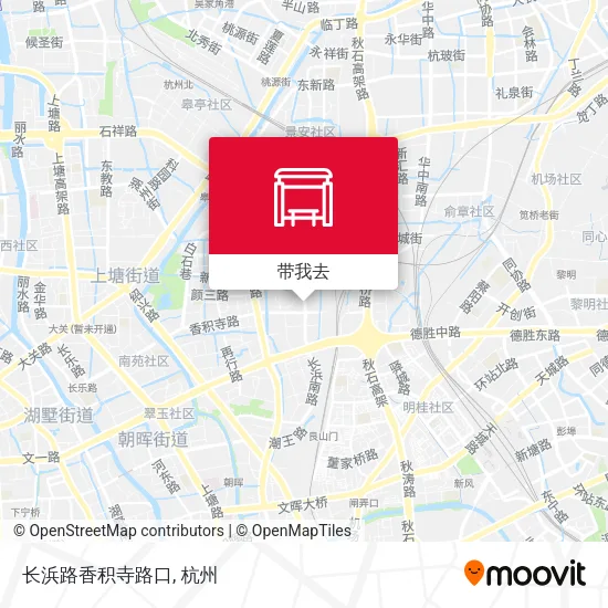 长浜路香积寺路口地图