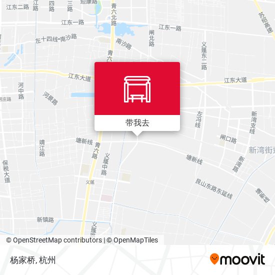 杨家桥地图