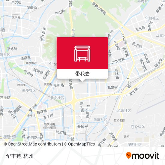 华丰苑地图