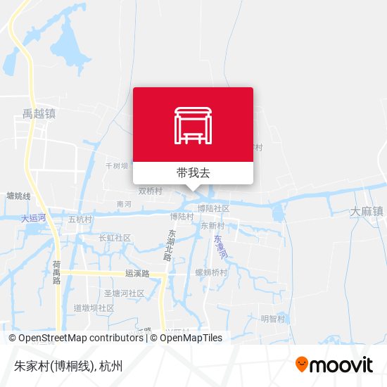 朱家村(博桐线)地图