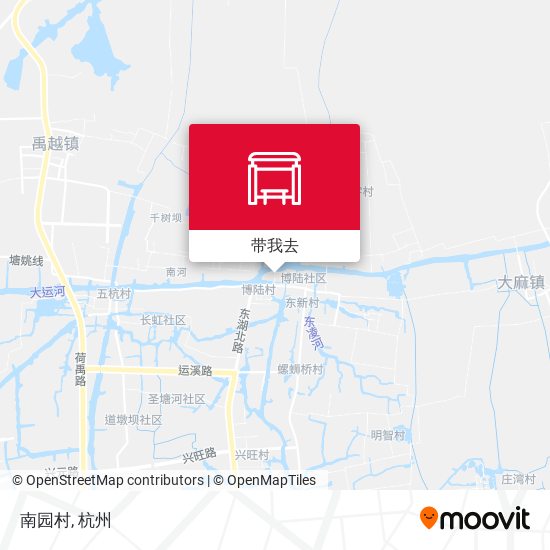 南园村地图
