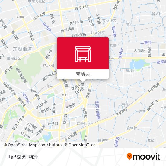 世纪嘉园地图