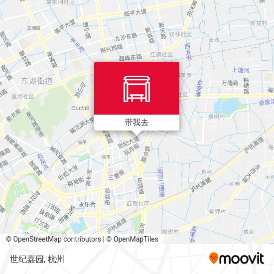 世纪嘉园地图