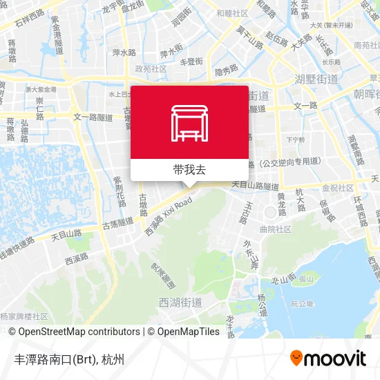 丰潭路南口(Brt)地图