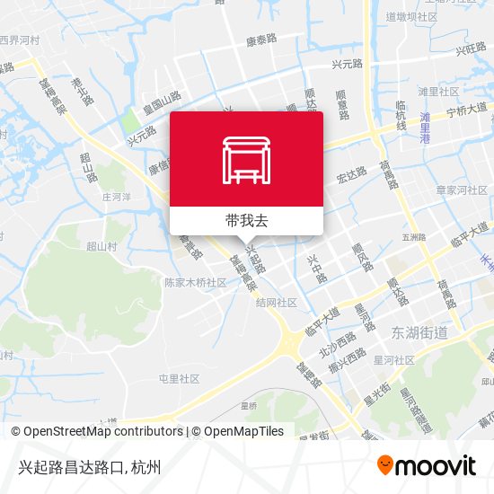 兴起路昌达路口地图