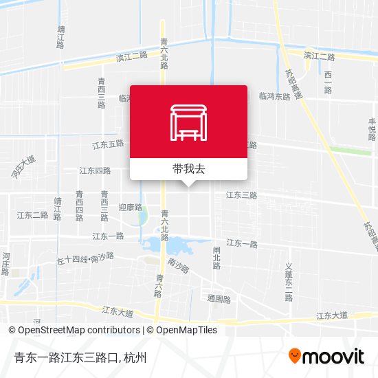 青东一路江东三路口地图
