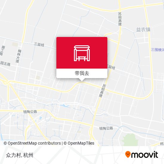 众力村地图