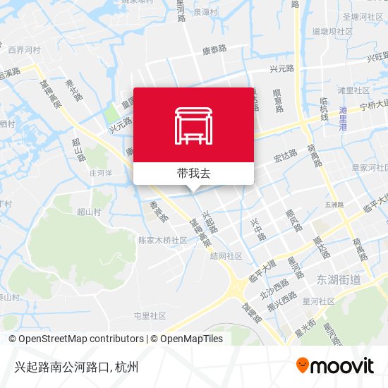 兴起路南公河路口地图