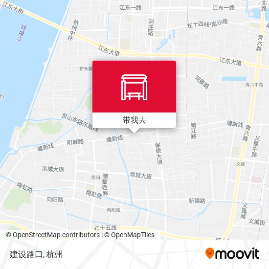 建设路口地图