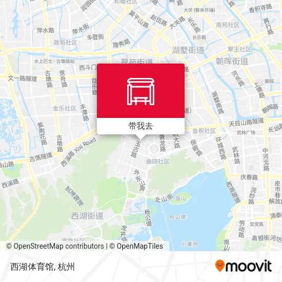 西湖体育馆地图