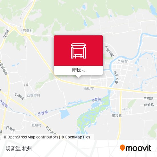 观音堂地图